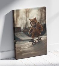 Cats skateboarding 1