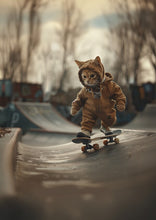 Cats skateboarding 1