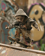 Cats skateboarding 2