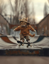 Cats skateboarding 3