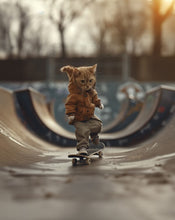 Cats skateboarding 4