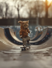 Cats skateboarding 4