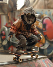 Cats skateboarding 8