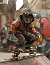 Cats skateboarding 8