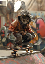 Cats skateboarding 8