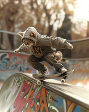 Cats skateboarding 11