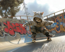 Cats skateboarding 14