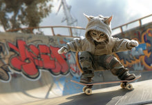 Cats skateboarding 14