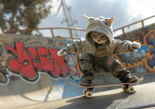 Cats skateboarding 14