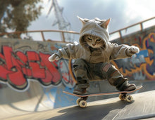 Cats skateboarding 14