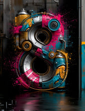 Graffiti Number 8